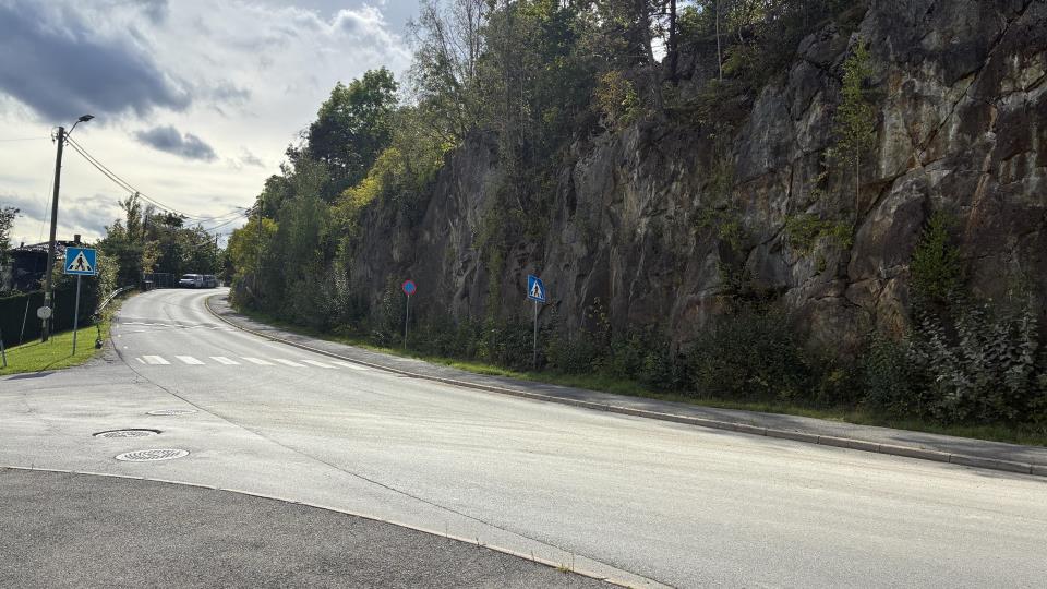 Lenke til artikkel: Midlertidig stenging av fortau langs Løkkebergveien