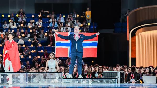 Lenke til artikkel: Henrik (21) fra Buskerud fikk bronse i Yrkes-VM