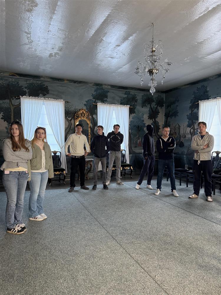 Praktstuer på Fossesholm herregård - Klikk for stort bilde